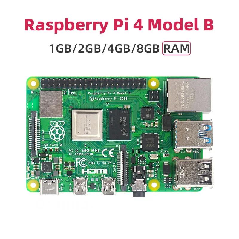   4  B 1 2 4 8 GB RAM Cortex-A72, ARM v8 64 Ʈ SoC, 1.5GHz ⰡƮ ̴  BLE 4K  RPi 4B Pi4